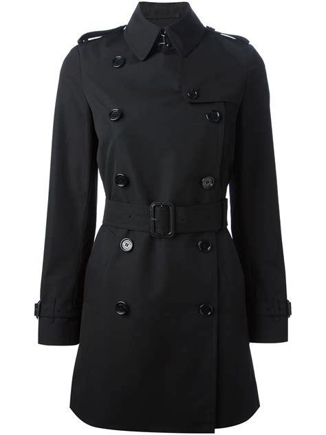 vintage Burberry trench coat black